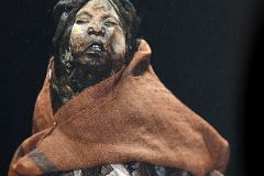 08-07 Photo Of Mummified Body of A Child Discovered At the Peak of Llullaillaco in 1999 MAAM Museo Arquelogico de Alta Montana Salta Plaza 9 de Julio